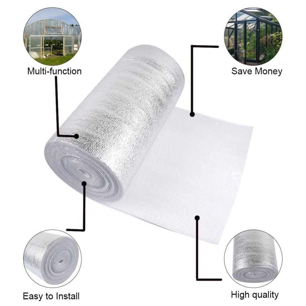 Aluminum Foil Radiator Reflective Film Wall Shade Protector Pad  for Thermal Insulation Wall