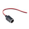 12V Universal Car Cigarette Lighter Charger With 30Cm Cable 10A/15A/20A Female Socket Plug Connector Adapter