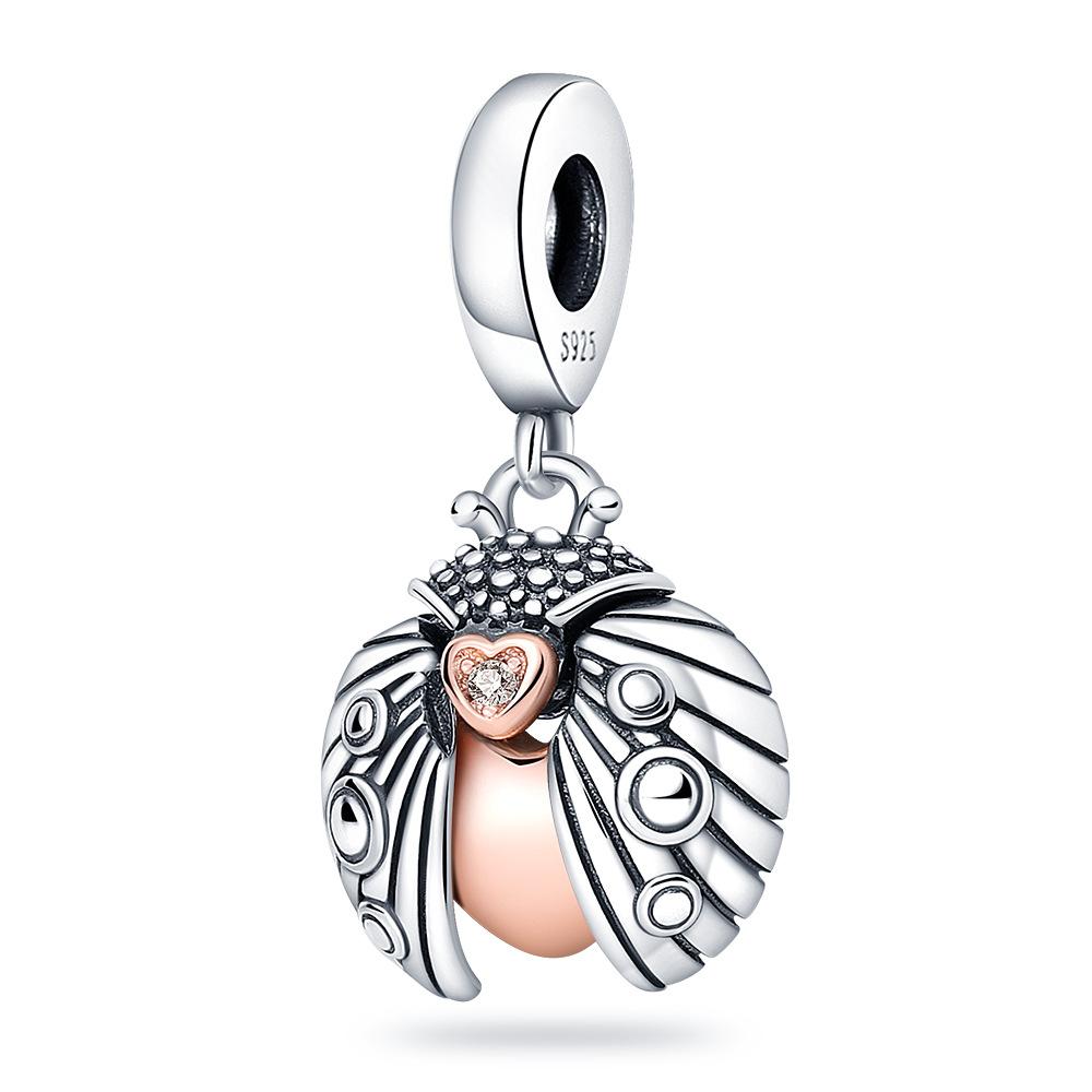 New Silver Plated Charm Lucky Fashion Charm Beaded Women Jewelry