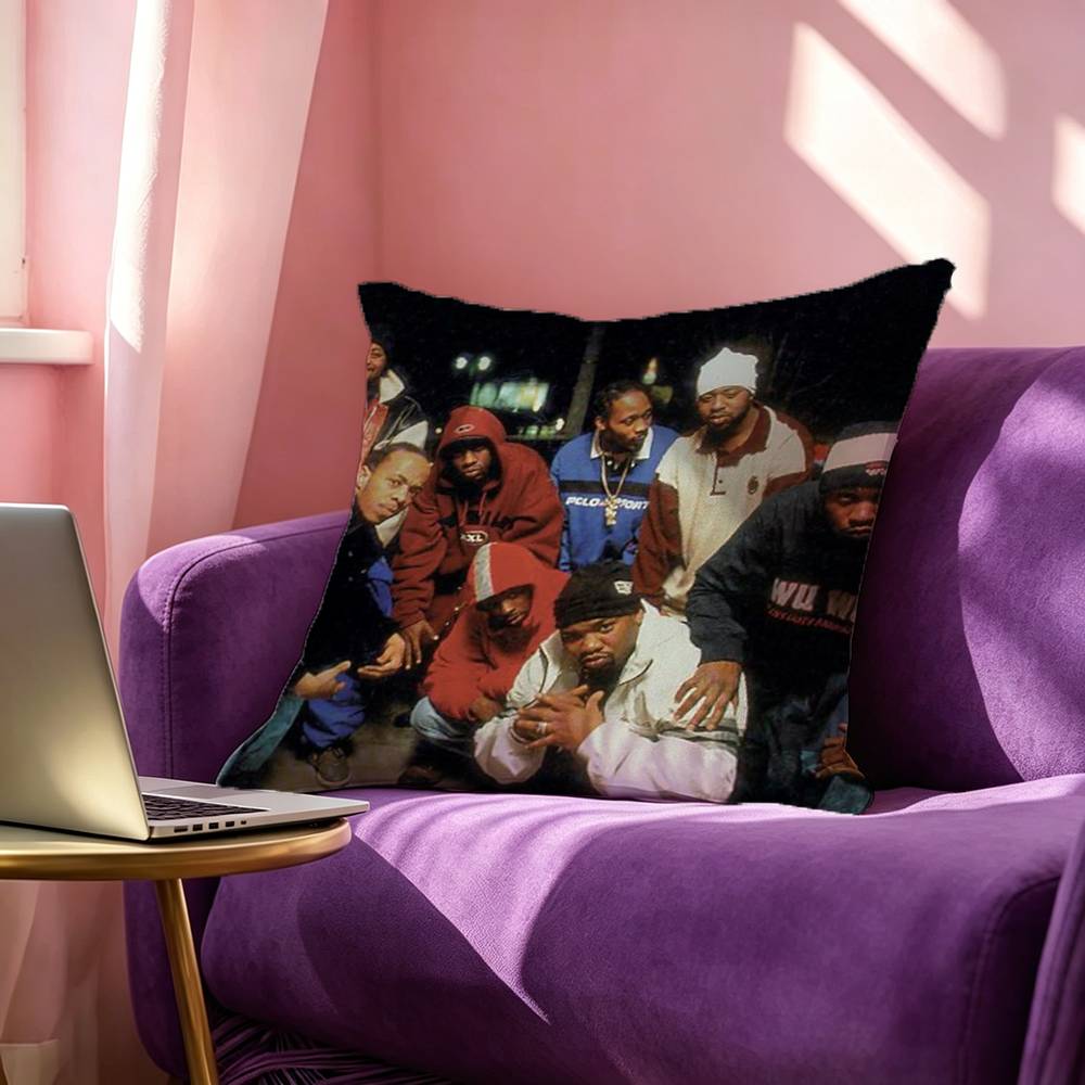 Wu TTang Clan Pillow Case Square DoubleSided Sofa Cushion Cover Bedroom Bedside Pillow