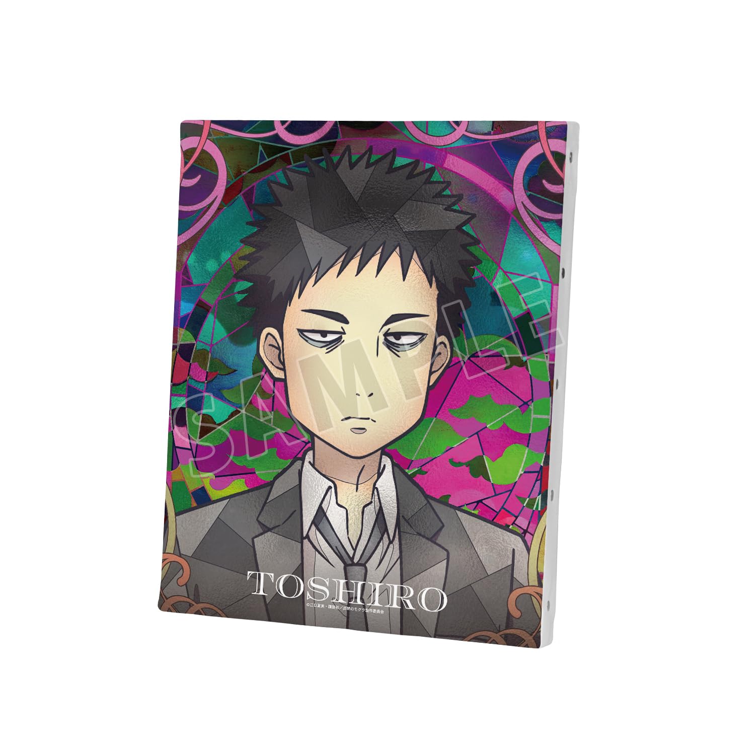 ТВ-аниме «Запретный Крот» Nekotsufuto Shiro Aure Glass Холст на доске