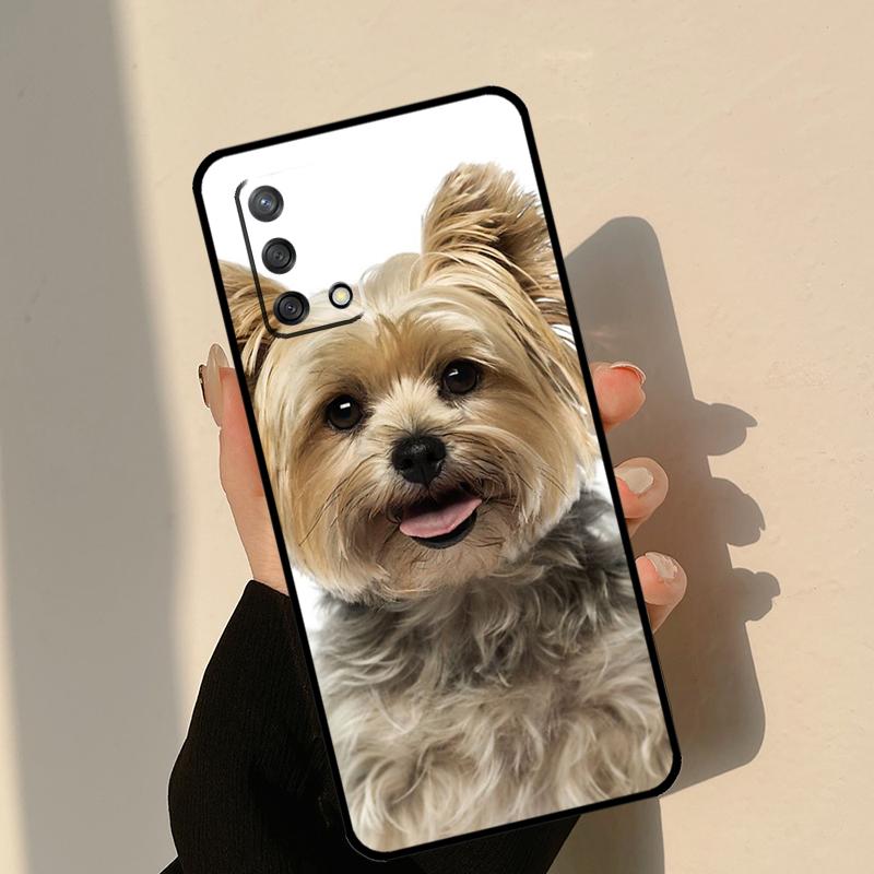 Yorkshire Terrier Dog Puppy Case For Oppo A40 A60 A80 A18 A78 A98 A58 A38 A54 A74 A94 A96 A76 A16 A15 A17 A57 A5 A6 Pro OPPO A60 4G