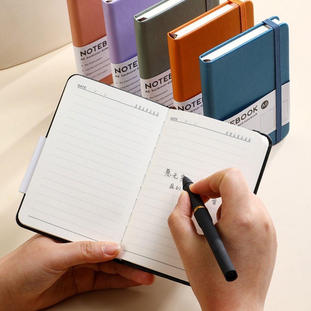Strap Notebook Pocket Notepad Memo Diary Planner Journals Small Diary Notebook  Stationery