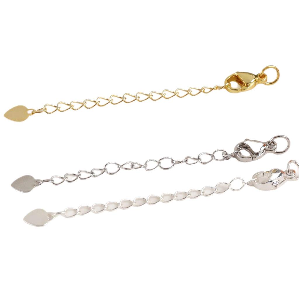 925 Sterling Silver Jump Rings & Lobster Clasp Connectors for DIY Jewelry