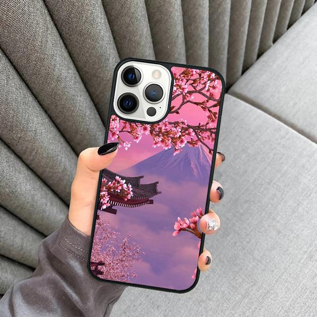 Flor ciruela flor Phone Case For For iPhone 17 Air 16 15 11 12 13 14 Pro Max Plus coque