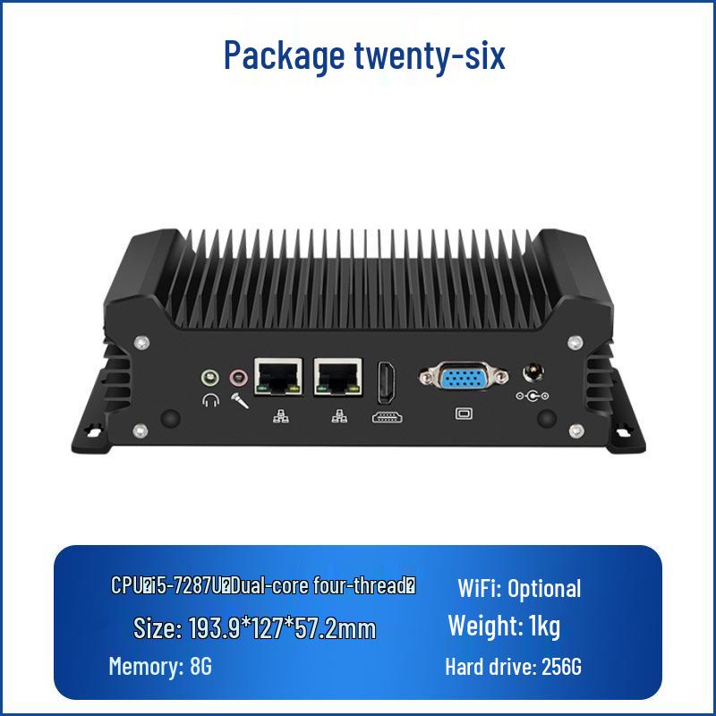 Quad-Core J1900 Dual-Netzwerk Embedded Industrie-Mini-PC
