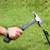 1PC Nail Hammer,High Carbon Steel Tent Hammer,Camping Tent Hammer,Carbon Steel Home Nail Puller,High Carbon Nail Extractor.