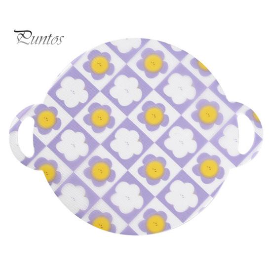 4 Pezzi Tagliere Da Cucina Taglieri In Plastica Antiscivolo Tagliere Da Cucina Accessorio Da Cucina Leggero Colore Casuale - Foto 12