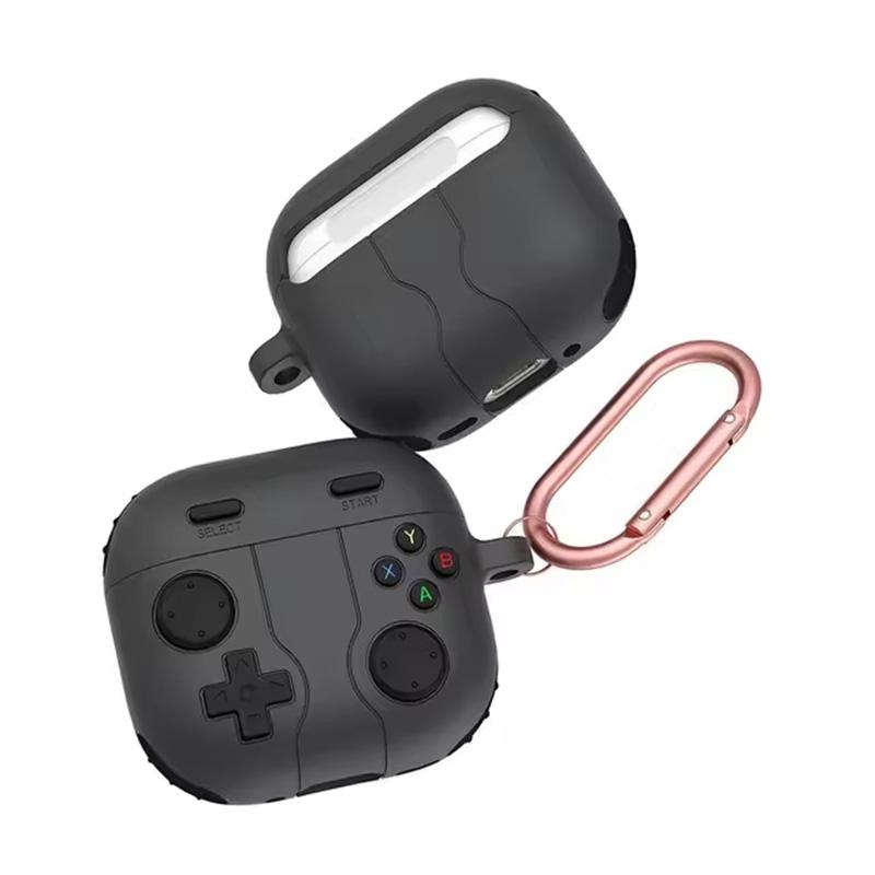 3D Gamepad Leuke Cartoon Oortelefoonhoesje Voor Airpods 4 Schokbestendig Volledige Dekking Oordopjes Koptelefoon Oplaaddoosje Hoesje Voor Airpods4 For Airpods 4 2024
