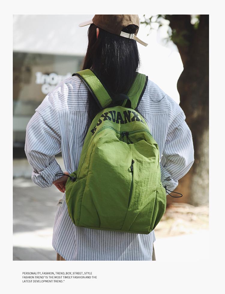 Lekki Wodoodporny Plecak na Dwa Ramiona dla Studentów i do Aktywności na Świeżym Powietrzu