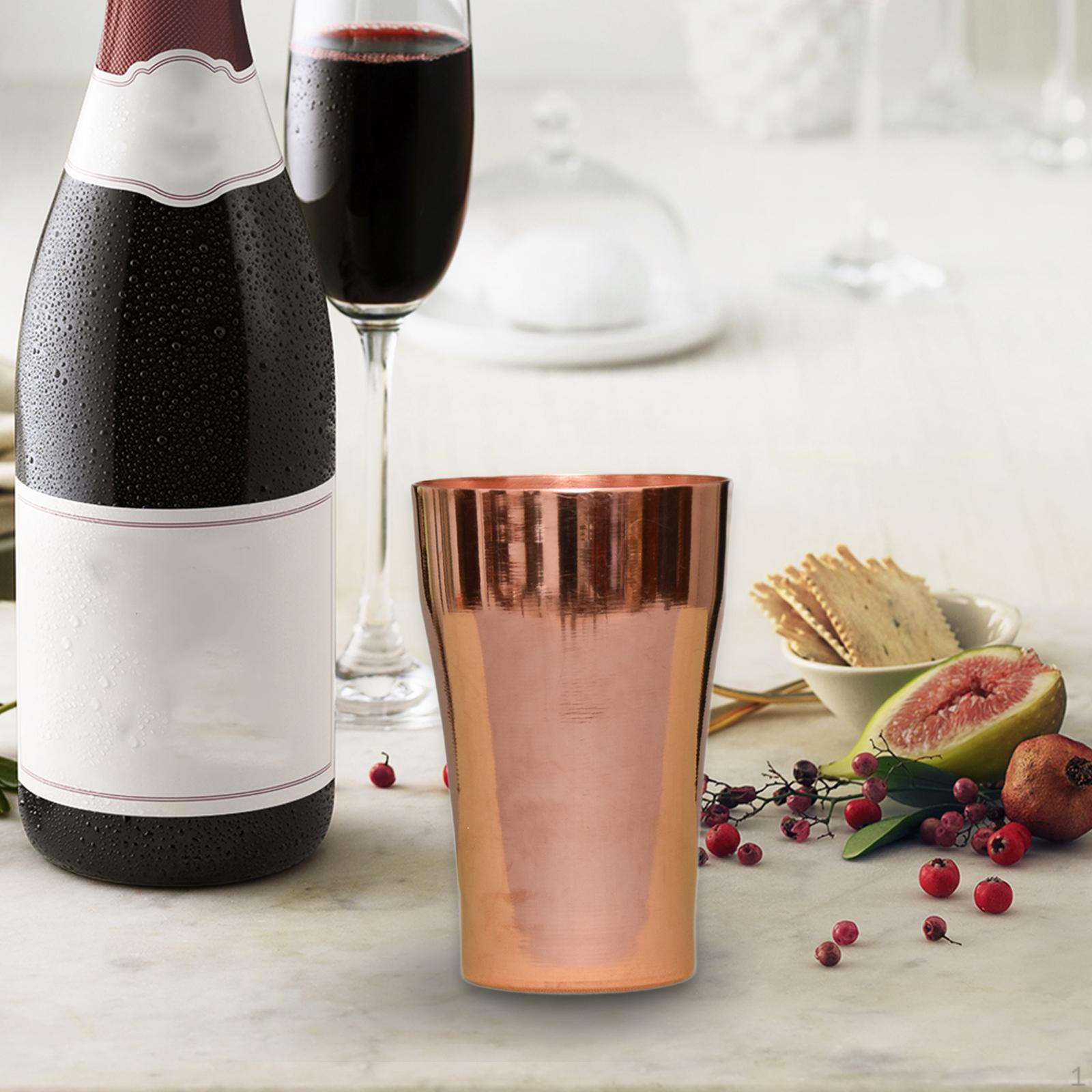 

Медная кружка для Moscow Mule, 400 мл: Идея подарка для кафе и ресторанов. without handle