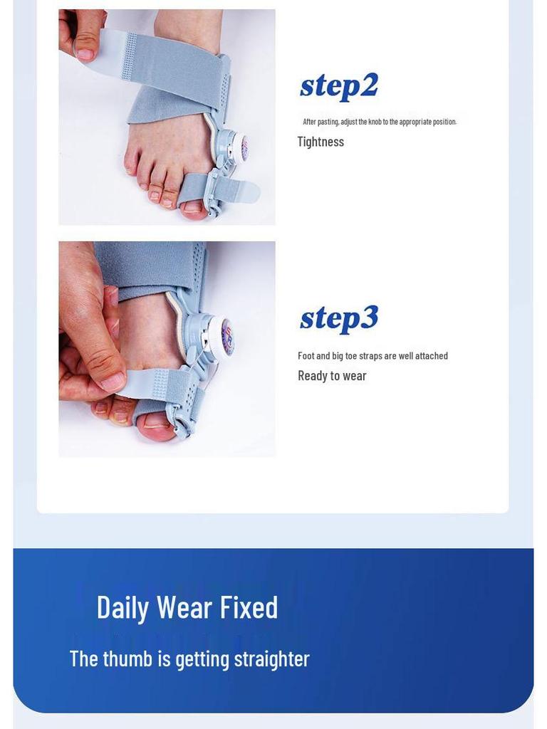 Hallux Valgus Corrector Zehentrenner für Männer und Frauen