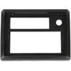 PIT66 Dash Radio Bezel Trim Vent Compatible with Chevy Malibu 2008-2012 Silver Black