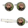 Norfolk Terrier - Cufflinks and Tie with Your Photo, a Suit Decoration, Men's Jewelry from the Brand.