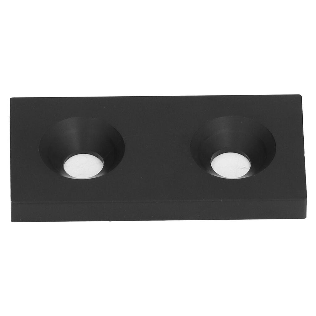 10Pcs Aluminum   End   Alloy Metal Cover Plate Linr Moving Parts 3060 Double Holes