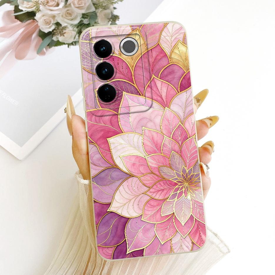 For Vivo V27 Pro Case V2230 Cool Owl Dragon Painted Cover Shockproof Soft TPU Phone Case For Vivo V27e V 27 e VivoV27 Pro Fundas