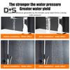 Bomba de reforço de pressão de água portátil automática 3 modos ajustável à prova d'água baixo ruído 100Pa bomba de reforço doméstica