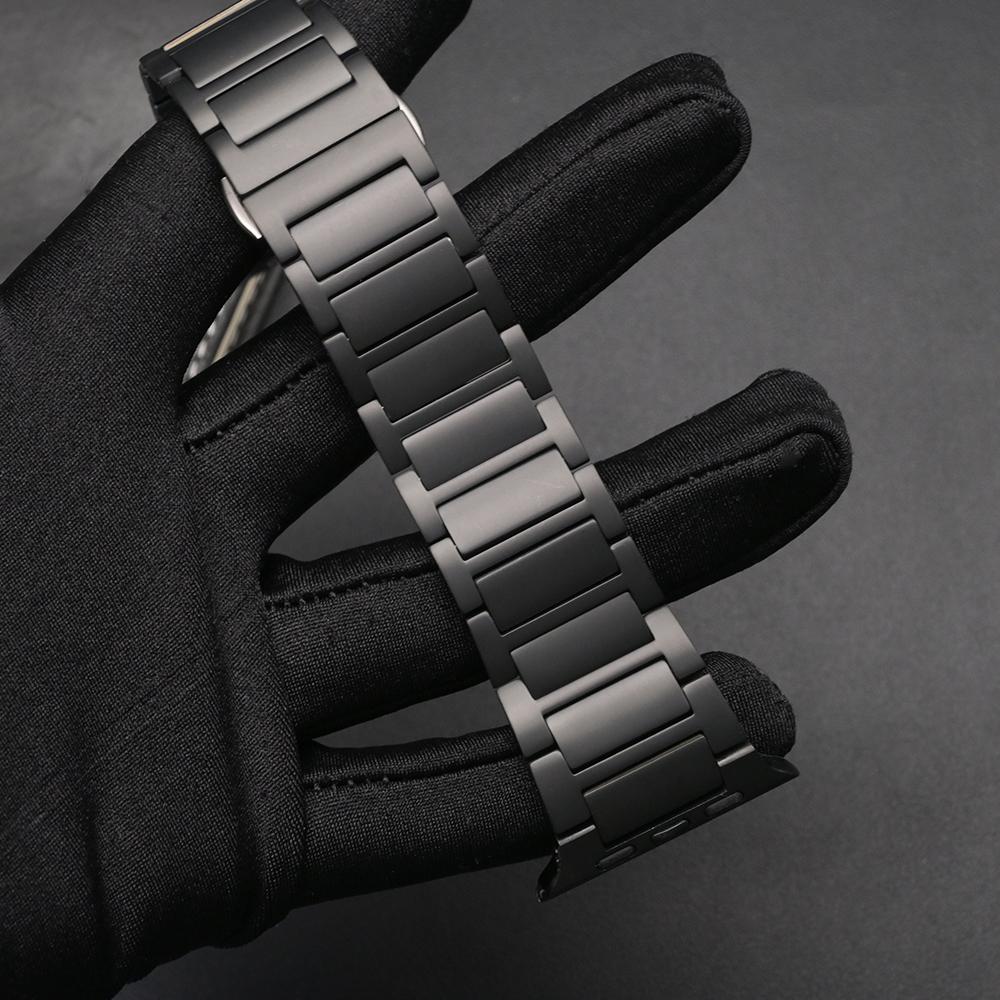 Titanium Watchband for Apple Watch Ultra 3 Strap 49mm Series 11 10 46mm SE3 Luxury Wrist Bracelet for Iwatch 9 8 7 6 5 44mm 45mm