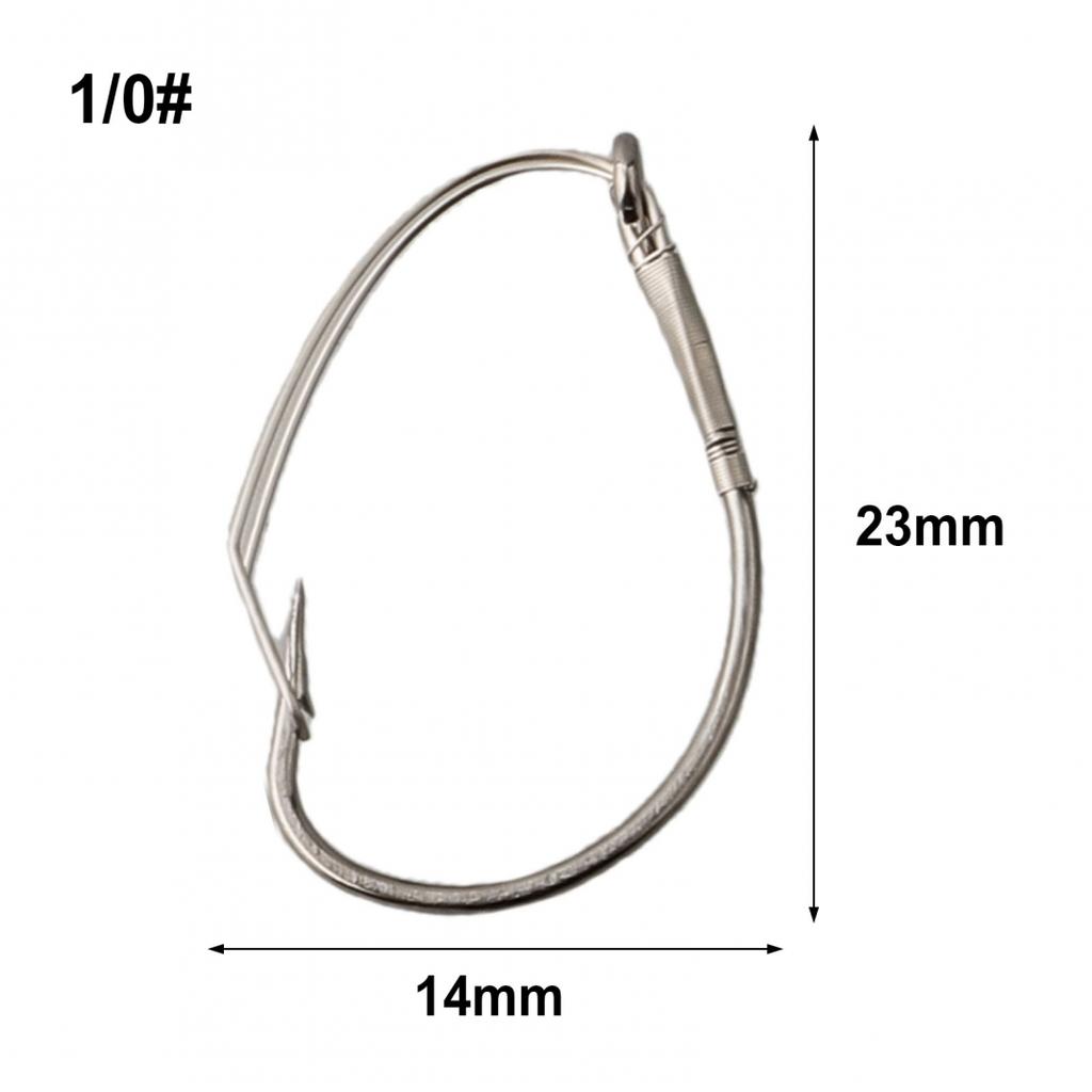 10*- Hook Set For Wacky Rigging Senkos/Worms And Achieving Snag-Fishing