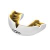 OPRO Mouth Guard "Instant Custom Fit" Youth/Junior/Children/Sports Mouthpiece (Children/White &