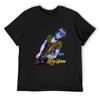 Pop Art Stil Keith Heißes Design T-Shirt Anime-Shirt Vintage Grafik-T-Shirt Bluse Designerhemden Herren weiße T-Shirts