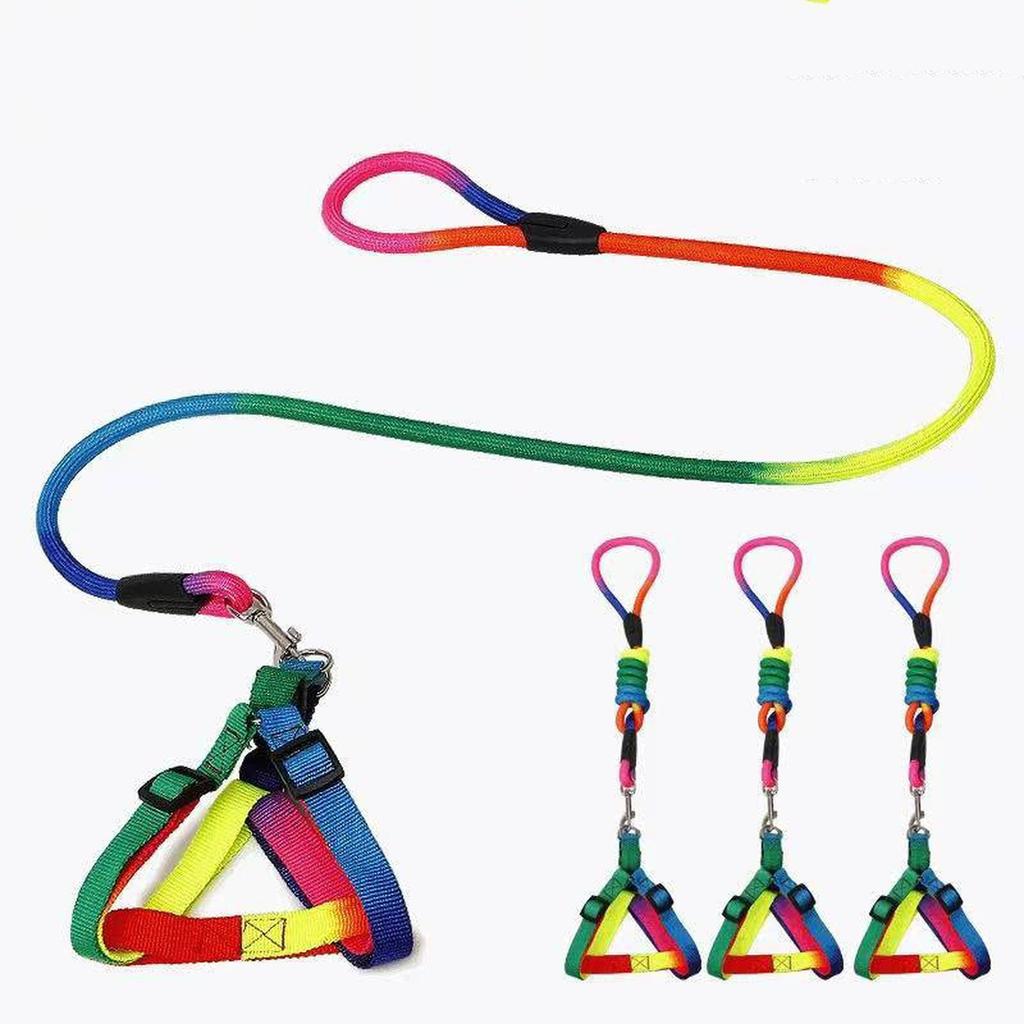 yueton Pet Dog Nylon Leash Adjustable Loop Rope