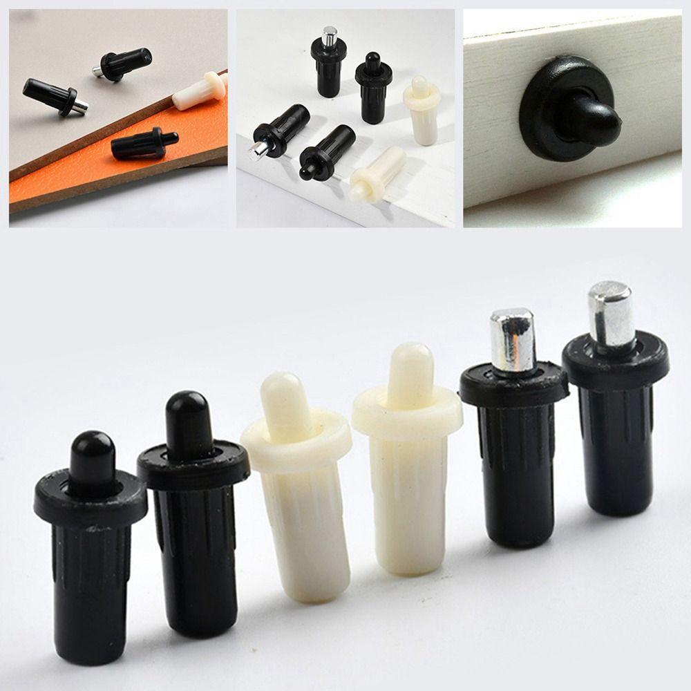 10PCS Plastic Door Spring Pin Telescopic Spring Axis New Telescopic Central Axis  Cabinet Door