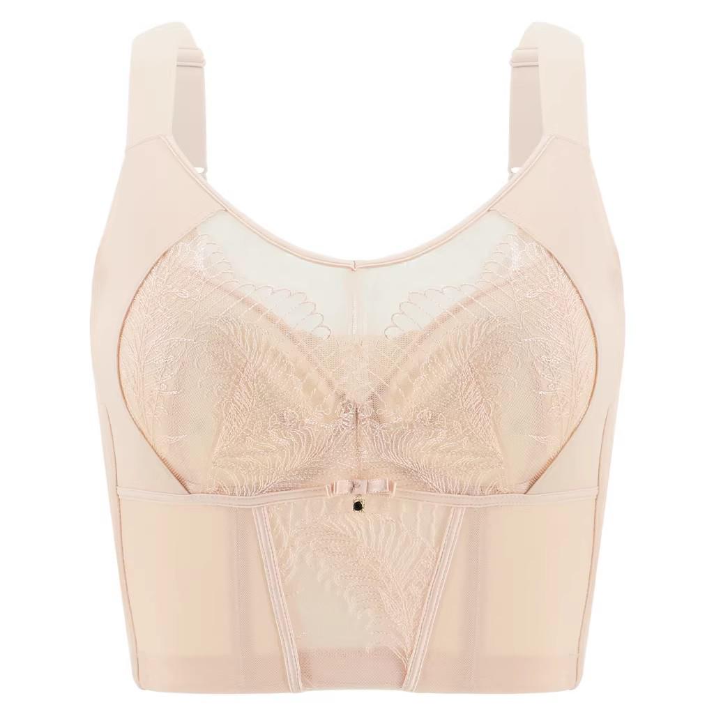 

Adjustable Eight-Row Buckle Beauty Bra with Tummy Control & Anti-Sagging 38/85D