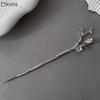 Tassel Flower Hairpin: Elegant Chinese Style Hanfu & Qipao Hair Accessory for Women