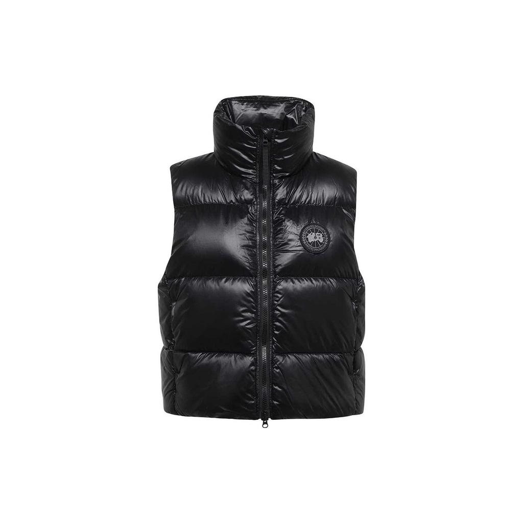 Canada Goose Cypress Puffer Lightweight Versatile High Neck Windproof Fashion Commuter Short Puffer Vest Women vest Black 2257WB-61