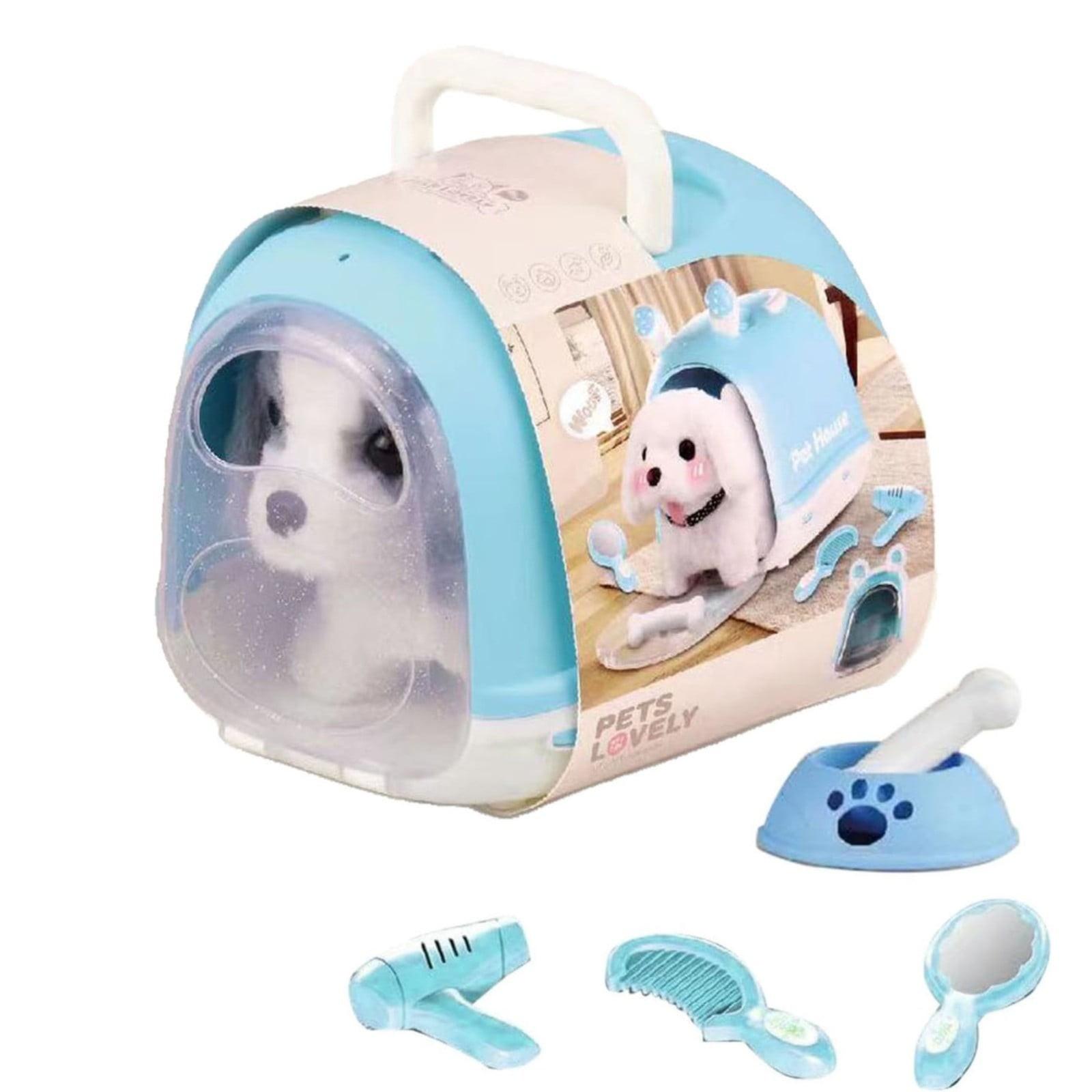 

Робот-щенок Мой реалистичный робот-щенок Робот-щенок, который похож на настоящего щенка Игрушечные собаки, которые ходят и похожи на настоящего щенка One Size