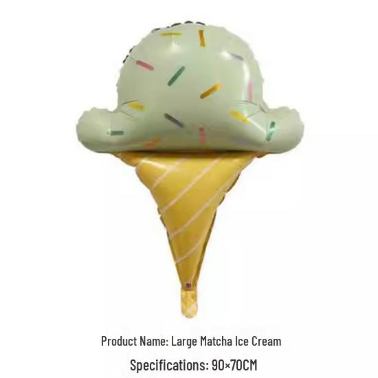 Ice Cream Cone Popsicle Balloon - Summer Party Decoration