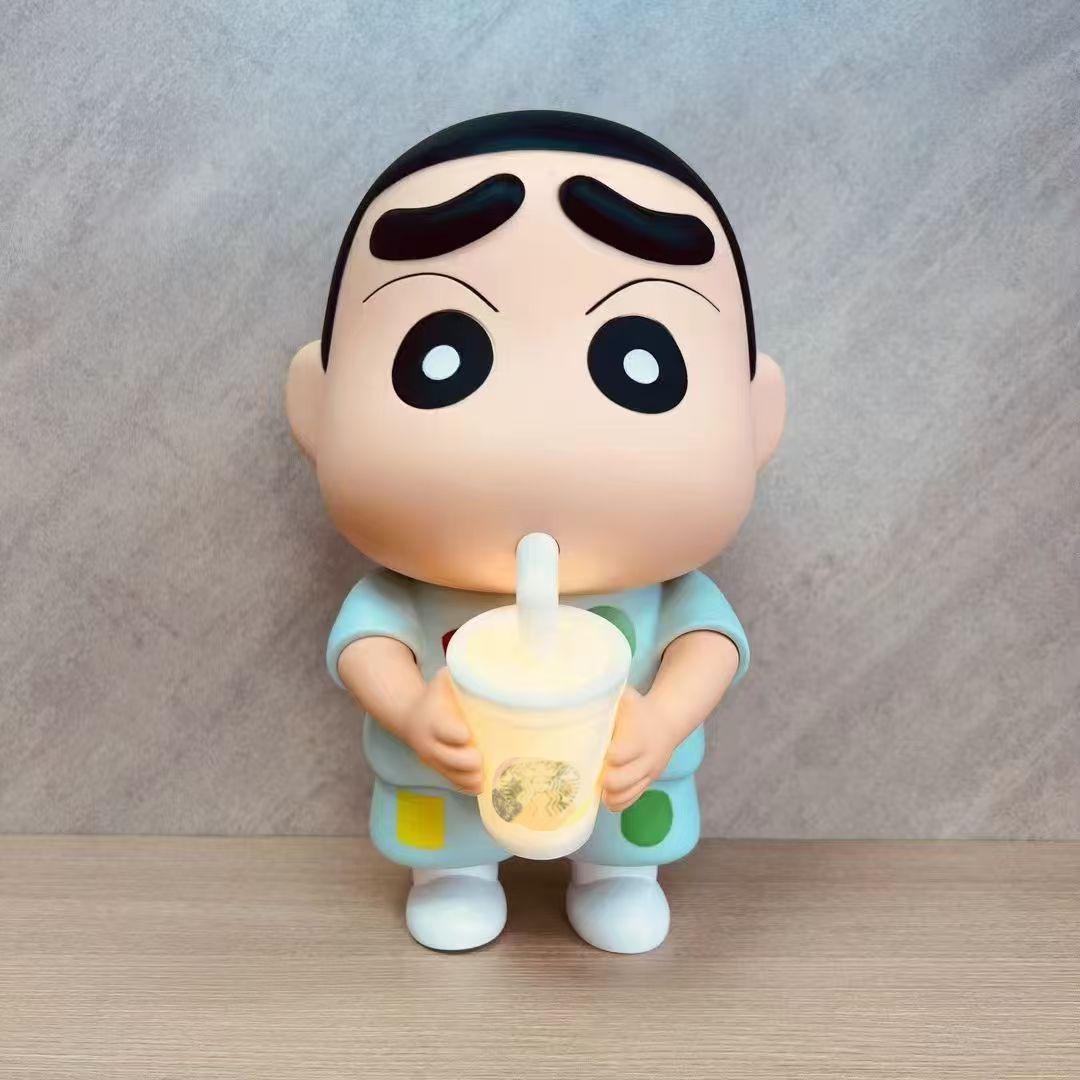 

Crayon Shin-chan Milk Tea Cup Large Figure Night Light Toy