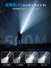 Smiling Shark F1 Alloy Powerful LED Handheld Flashlight with 4 Dimming Zoom Durable Aluminum and Portable for Outdoor Activities like Night Disaster