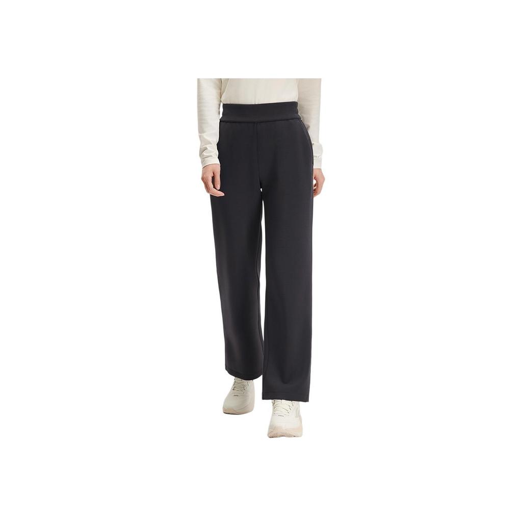 FILA A.P. Series Womens Outdoor Wide Leg Casual Fashion Comfortable Knit Sports Pants Women pants Midnight-Blue A11W441608F-DB