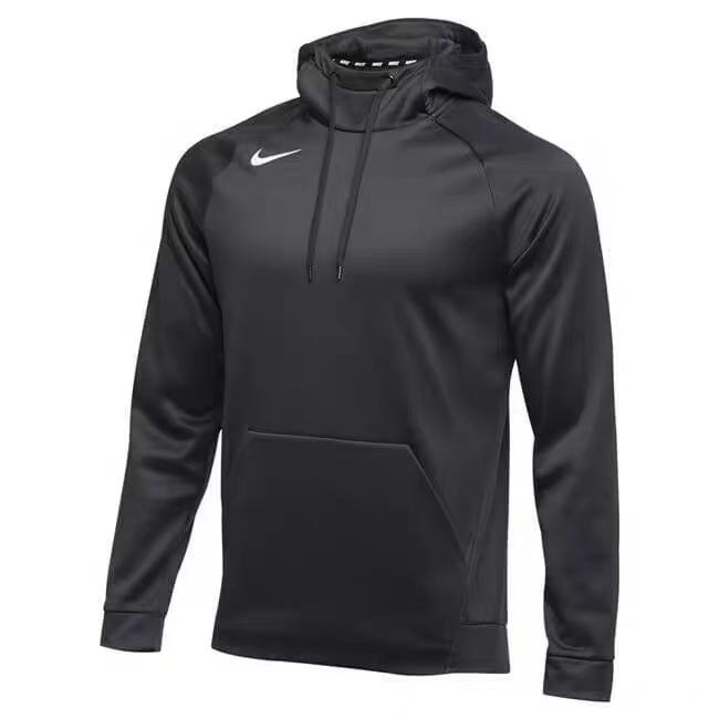 

Мужская толстовка с капюшоном Nike Dri-Fit Logo Quick-Dry Fleece с длинным рукавом, черная 867302-010 M