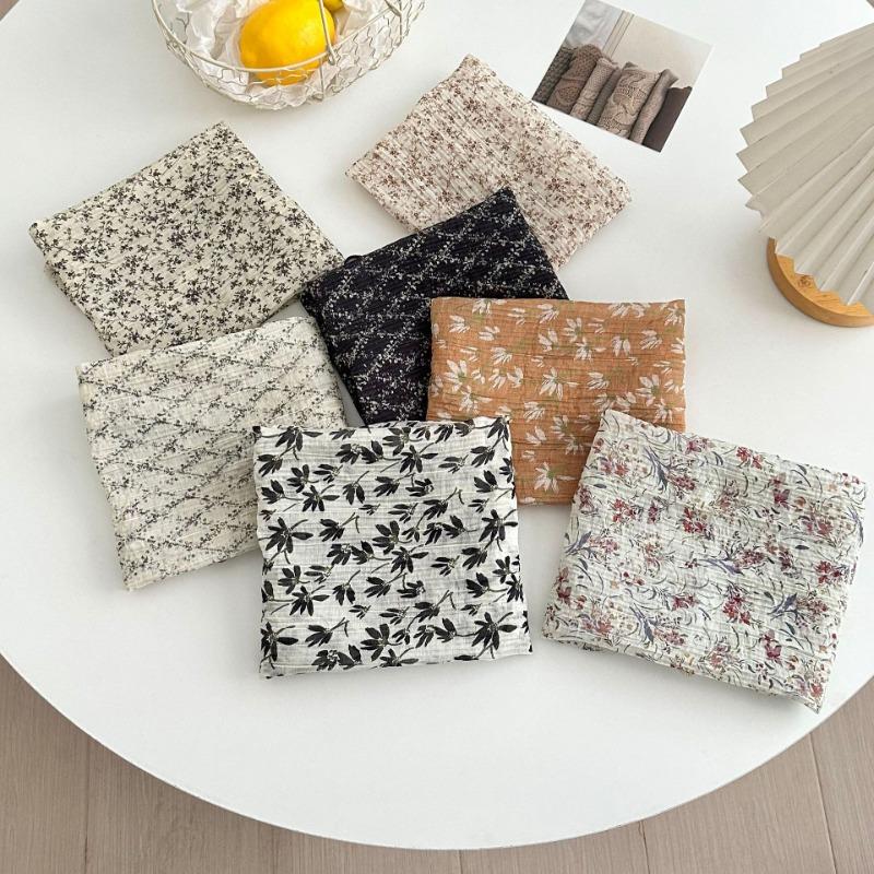 Silk scarf new atmosphere floral headscarf multi-functional decorative scarf small scarf waist rhombus silk scarf