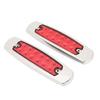 10PCS 12LED Side Marker Lights High Brightness Brake Tail Lights 12 to 24V Warning Lights for Truck Trailer