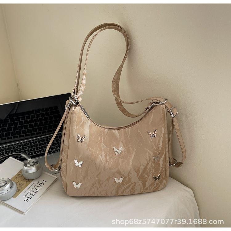 Trend Casual Commuter Women's Bag 2025 New Tote Bag Women's Shoulder Bag Large Capacity Fashion Backpack Shoulder Bag