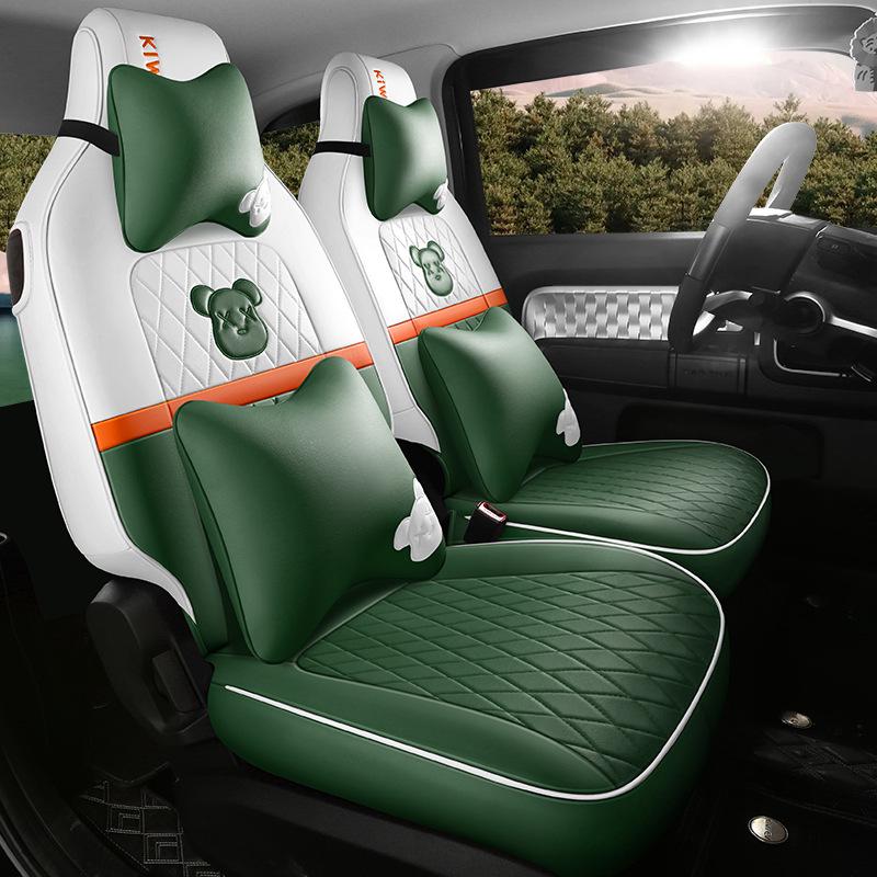 CSL Full Wrap Sports Leather Seat Cushion for Baojun EV – All Season