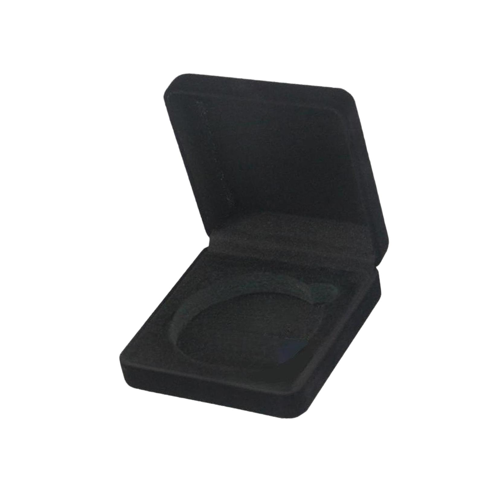 

Protection Collection Case for Collector Show Organizer Coins Presentation Display Case Challenge Coin Box for Jewelry Medal чёрный