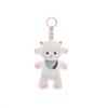 Furry Plush Animal Pendant PP Cotton Plush Backpack Pendant Stuffed Doll Keyring  Boy Girl Gift