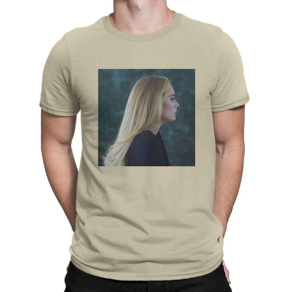 30 Pop Music T-Shirt Men A-Adele Singer Casual Cotton Tee Shirt Crew Neck Short Sleeve T Shirt Summer Clothing