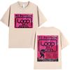 2025 Ed Sheeran Loop Tour Australia 2026 Tour Tshirts Fans Gifts Unisexs Women Fashion Hip Hop Tshirt Casual Cotton Oversized T S