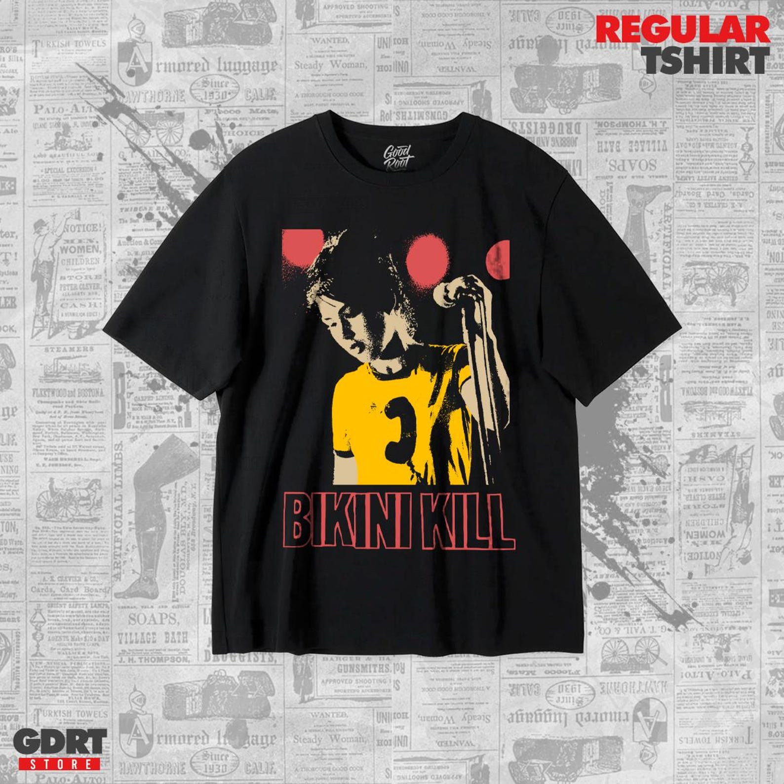 Bikini Kill Vintage T shirt - Unisex Heavy Shirt M