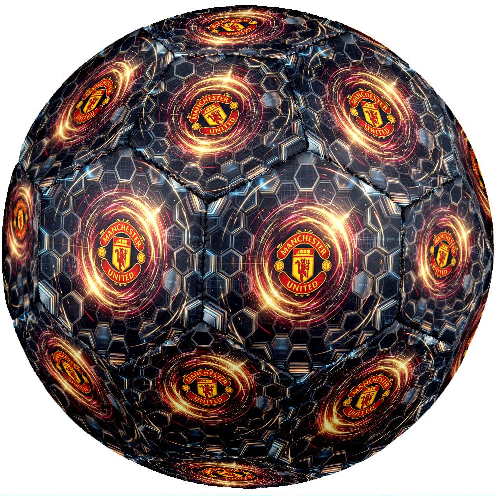 Pallone da calcio tema Manchester United Taglia 5 Pallone da calcio Tocco Morbido Pallone da calcio per Allenamento Professionale per Sport all'Aperto