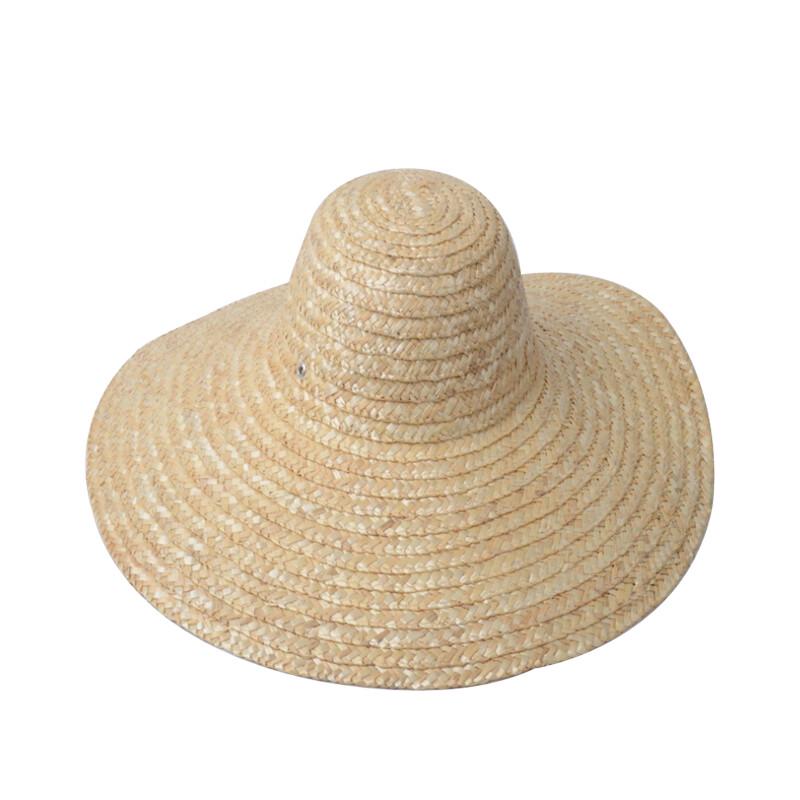 Wide Brim Straw Sun Hat