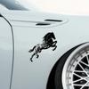 Car Sticker Creative Handsome Horse Decor Decal For Window Bumper Door Side Walls Wraps Decoration Auto Para DIY Accessories