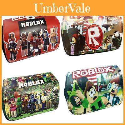 Roblox Pencil Case Cartoon Kids Stationery Organizer With Large Capacity And Durable Material