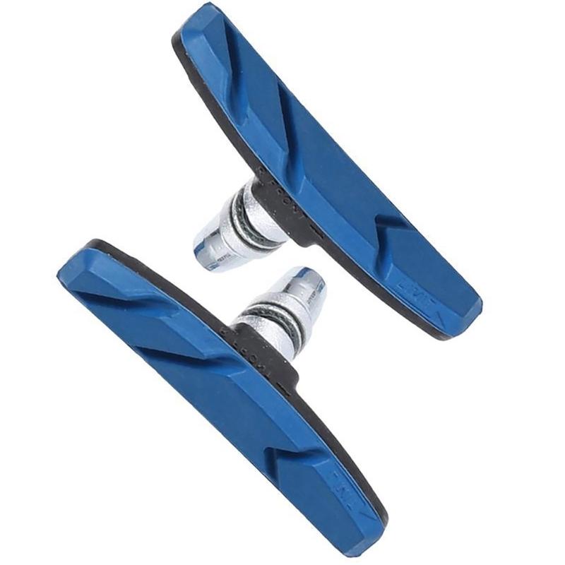 4Pcs Bikes Brake Pad Road Mountain Bicycles V-Brakes Block Shoe Noiseless